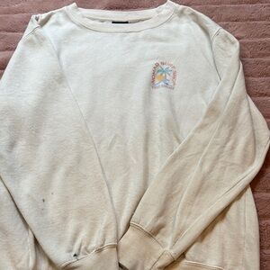 Butter yellow Nomad crewneck (size M)